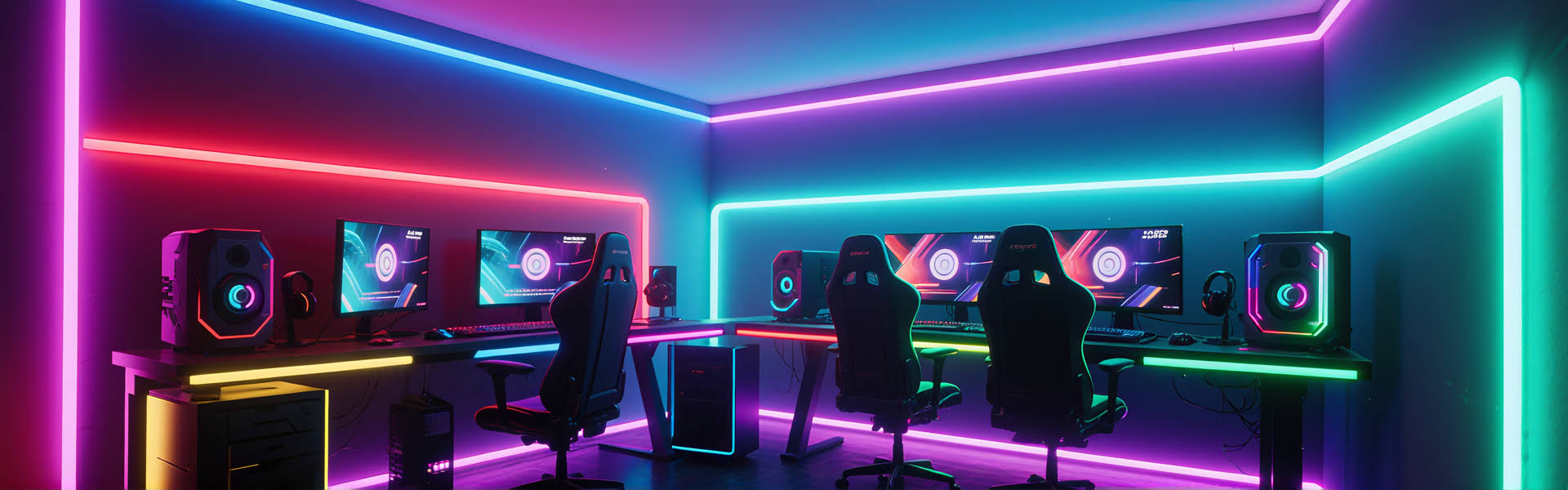 Palau Polychromatic light